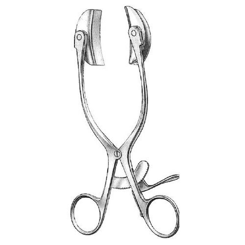 Collin Baby Retractors - Stainless Steel, 12cm Length, 2cm Blade Width | Gentle Retraction, Precise Control, Easy Handling