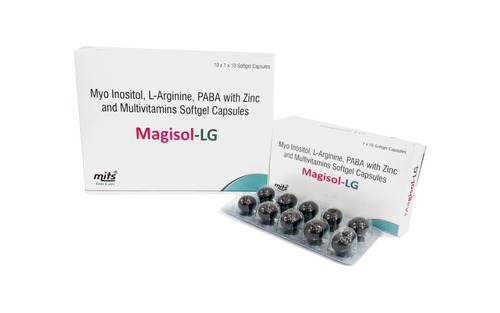 Myo-Inositol , L-arginine, PABA with Zinc Multivitamin Soft Gel Capsules
