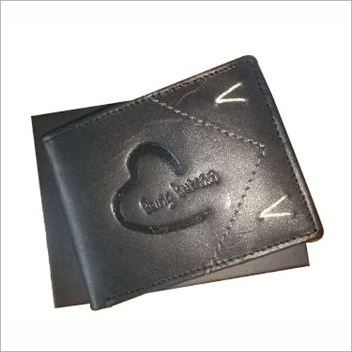 Black Mens Leather Wallet