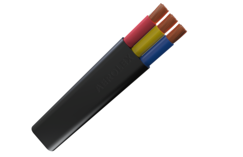 Rubber Flat Drop Cable