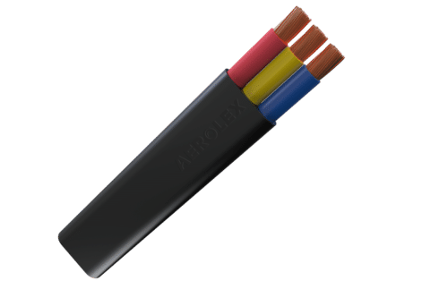 Rubber Flat Drop Cable