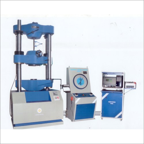 Electro - Mechanical Universal Testing Machines Machine Weight: 2 Ton Long Ton