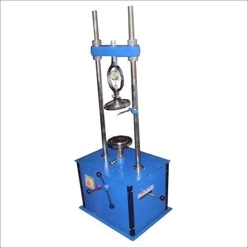 Unconfined Compression Test Apparatus Machine Weight: 2 Ton Long Ton