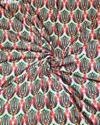 Digital Print Linen Silk Fabric