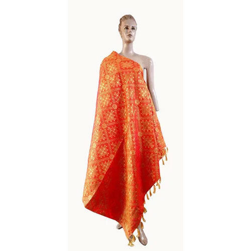 Printed Fringes Fancy Dupatta