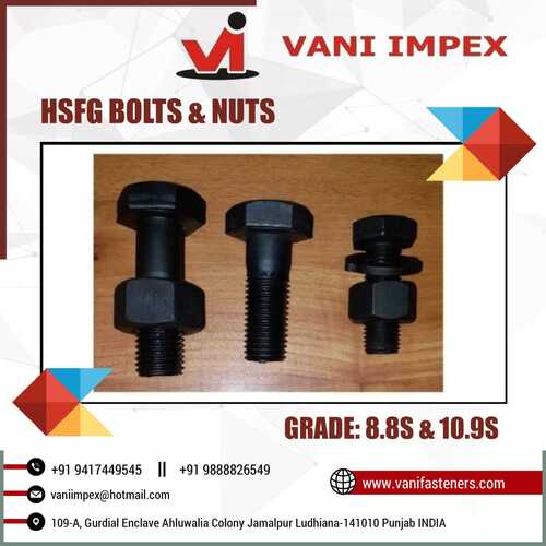 Hsfg Bolt / High Strength Friction Grip Bolts