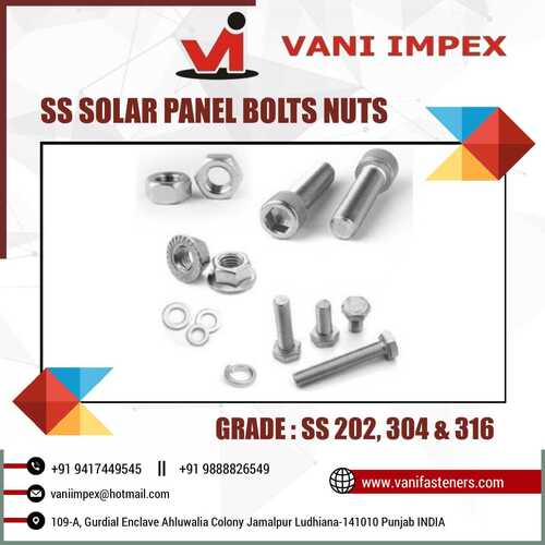 Solar Panel Nut Bolt