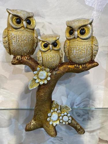 Resin Owl Showpiece