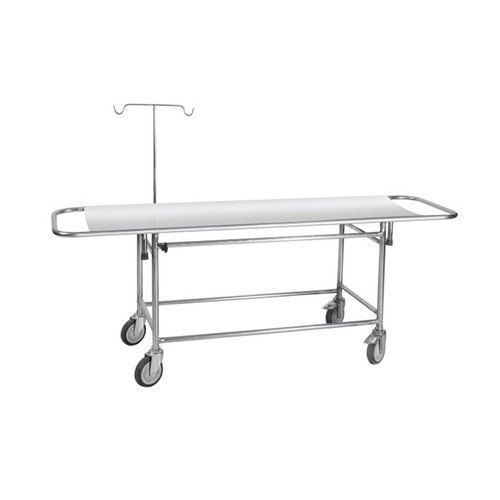 SS Patient Stretcher Trolley for Nursing Lab