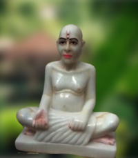 Marble Gajanan Statue