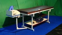 Nice-traction Package (traction Unit + Fixed Height Table) - Microprocessor-based Unit, 5-90 Kg Traction Force Range, Continuous & Intermittent Modes, Adjustable Timer | Portable Electric Traction Equipment For Adults, Children, And Elders