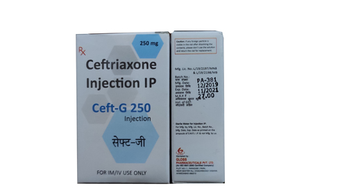 Ceft G 250 Ceftriaxone Injection 250 Mg