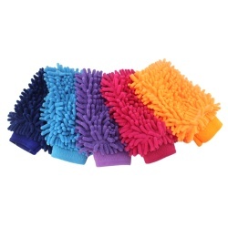 Microfibre Cleaning Hand Mitt Gloves