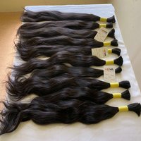 100% Remy Single Donor Virgin Bulk Hair Wholesale Price