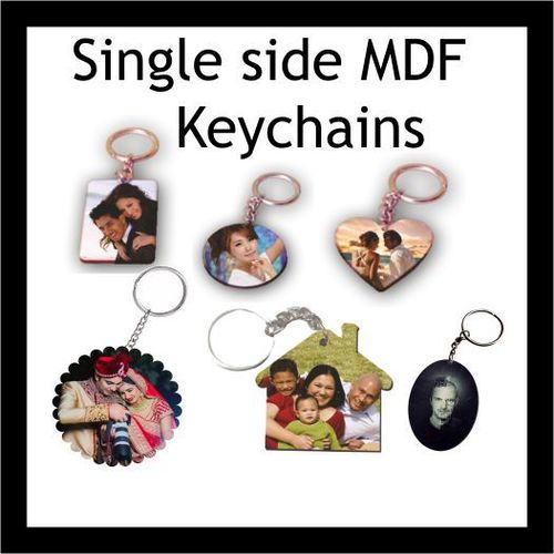 Many Different Shapes Sublimation Blank Wooden Keychains