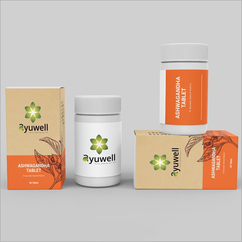 Ayuwell Ashwagandha Tablet - All-Ages Dietary Supplement | Physician-Guided Dosage, Dry Storage Recommended