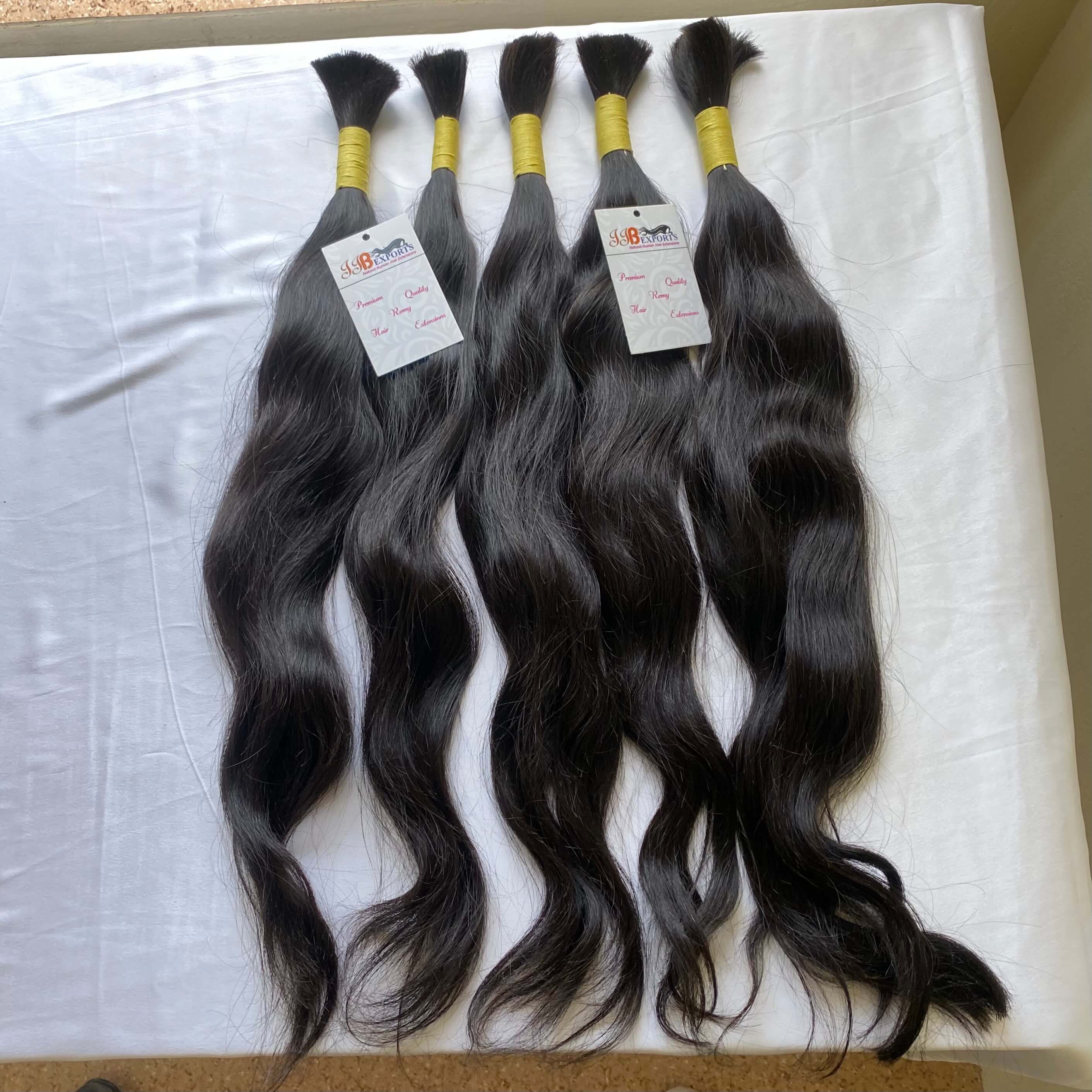 Raw Unprocessed Bulk Hair Best Seller 100% Natural Vietnam Human Hair