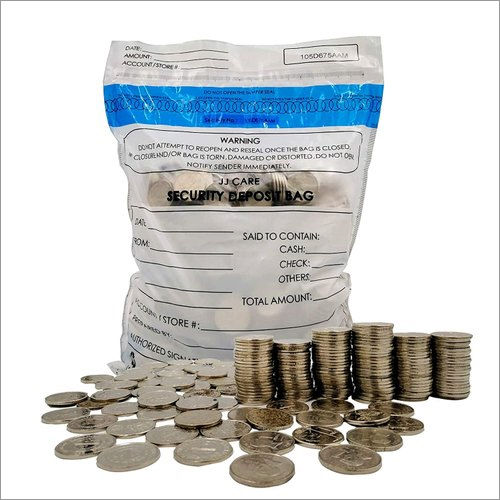 Currency Security LDPE Bag
