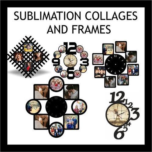 SUBLIMATION BLANK COLLAGES AND FRAMES