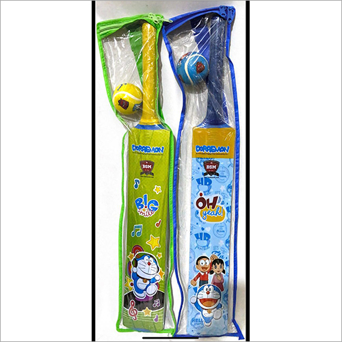 Doraemon Cricket Bat With P.V.C Bag