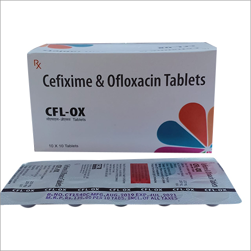 Cefixime And Ofloxacine Tablets