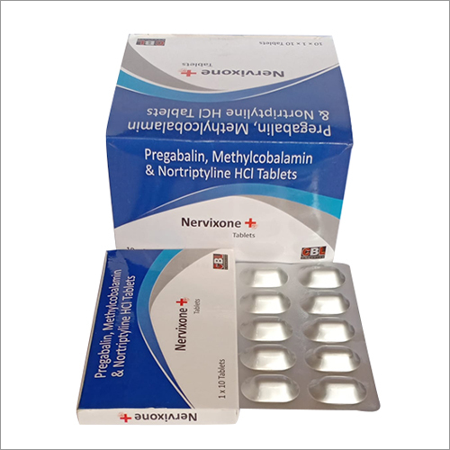 Pregabalin Methylcobalamin And Nortriptyline HCL Tablets