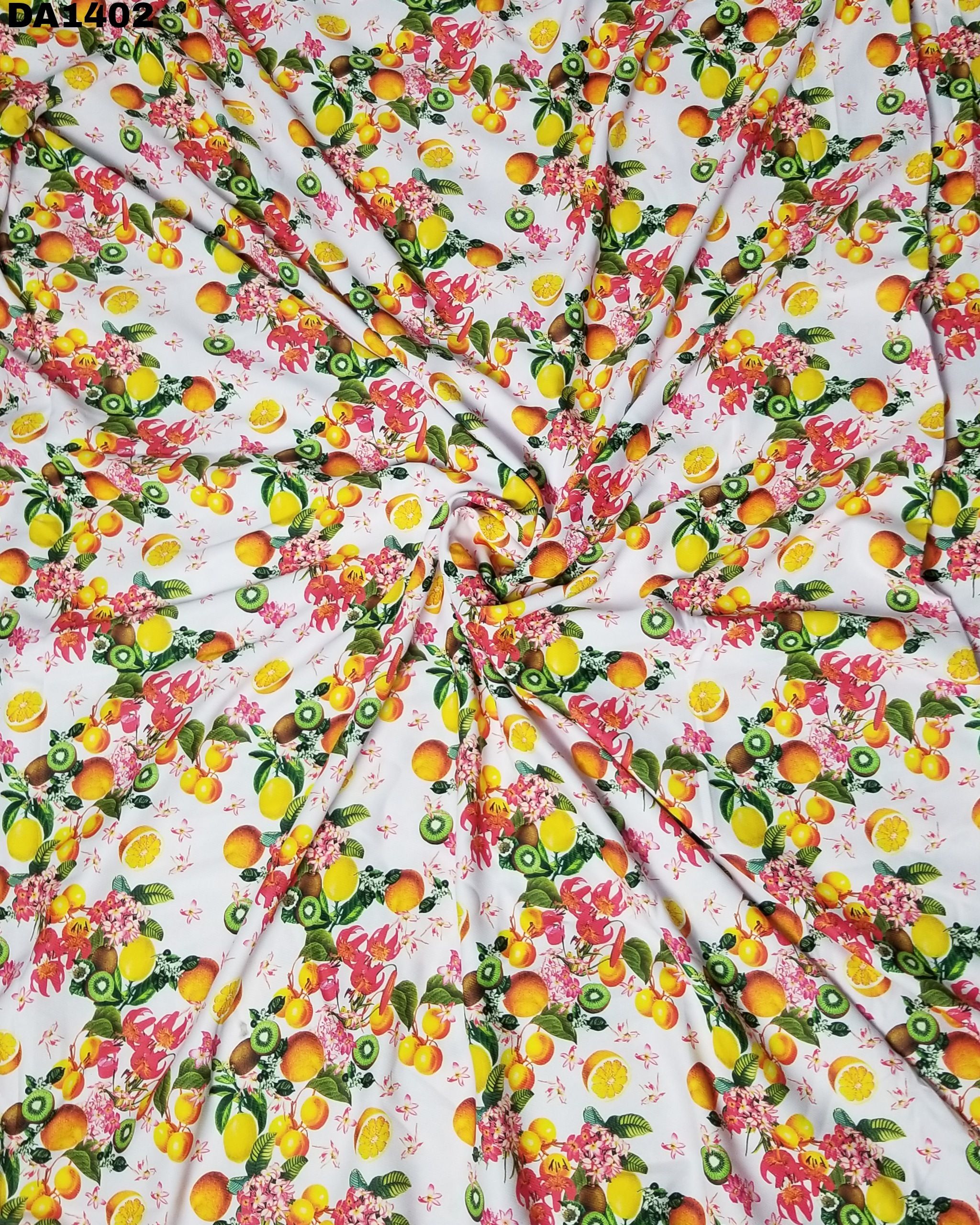 Diamond Silk Digital Print Fabric