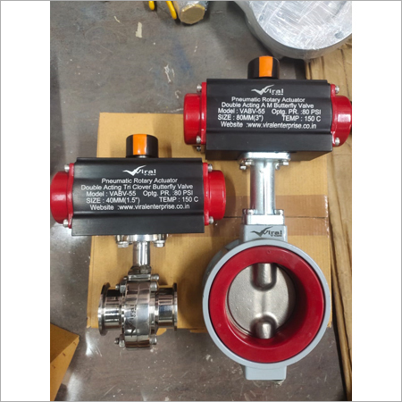 Pnuematic Triclover And  Butterfly