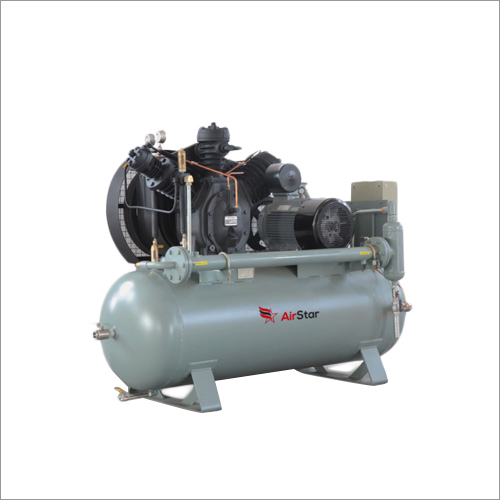 Mild Steel High Pressure Compressor With Electrical And Tank