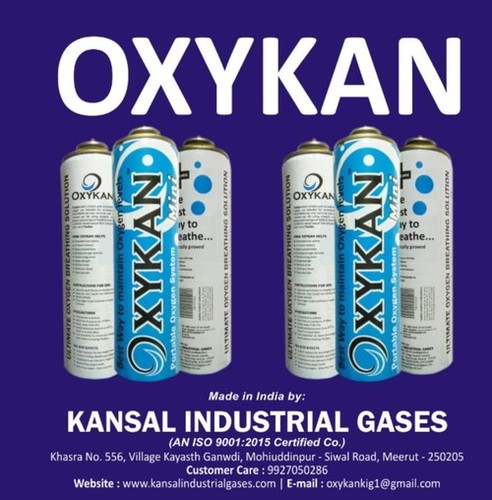 Oxygen Cans Weight: 150 Grams (G)