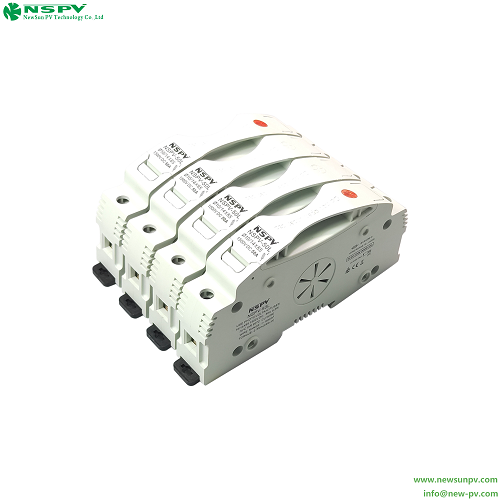 1500V DC Solar Fuse Holder pv fuse holder match 10X85mm 14X85mm PV fuses