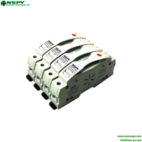 1500V DC Solar Fuse Holder pv fuse holder match 10X85mm 14X85mm PV fuses