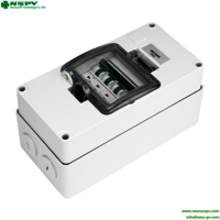 NSPV 4 Pole MCB Enclosure Box Plastic IP66 Waterproof MCB Box