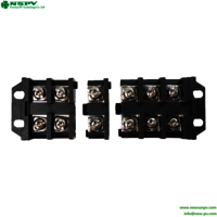 NSPV 2p To 20p Screw Terminal Block Barrier Terminal Block Terminal Strip For Electrical System
