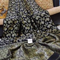 Linen jamdani allover saree