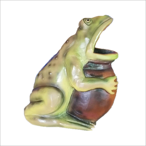 Fiberglass Frog Dustbin