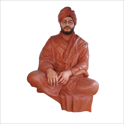 Bronze Vivekananda Statue - Color: Brown