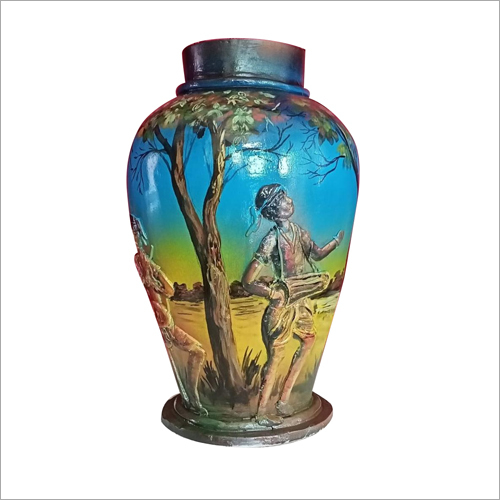 Multicolor Terracotta Flower Vase