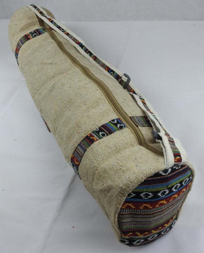Handmade Natural Yoga Mat Bag