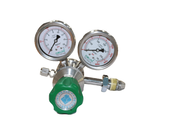 Industrial Gas Pressure Regulator - Material: Ms