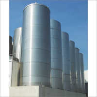 Silo Tank For Raw Pasteurized Milk Storage