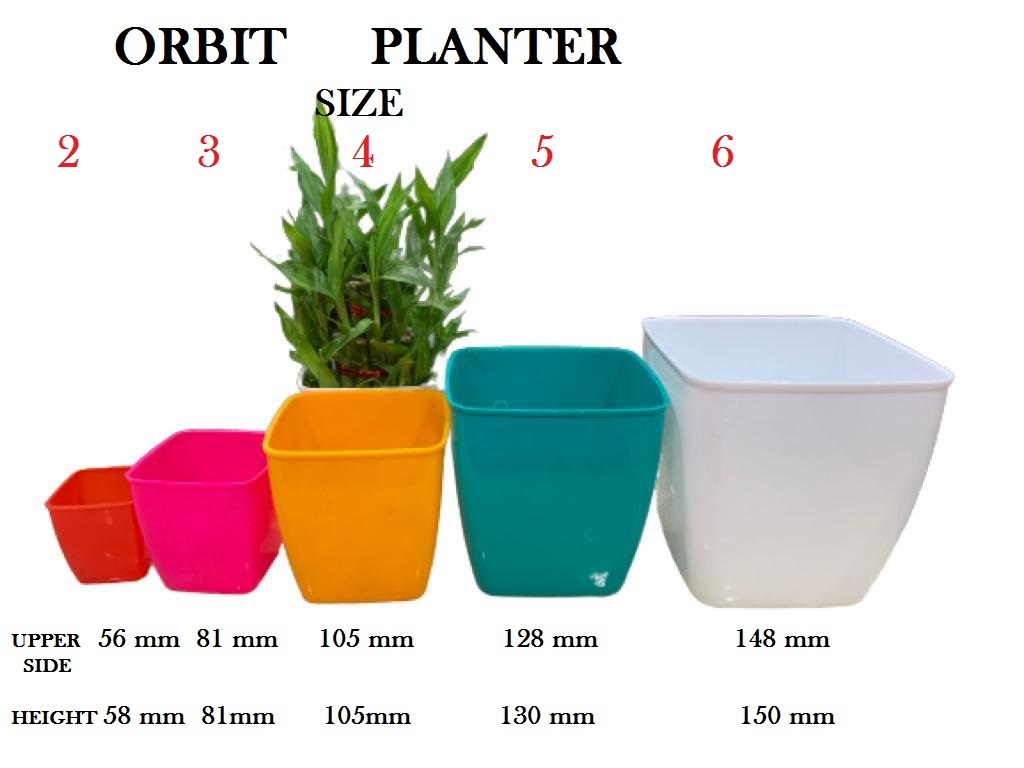 Orbit Flower Pot 3
