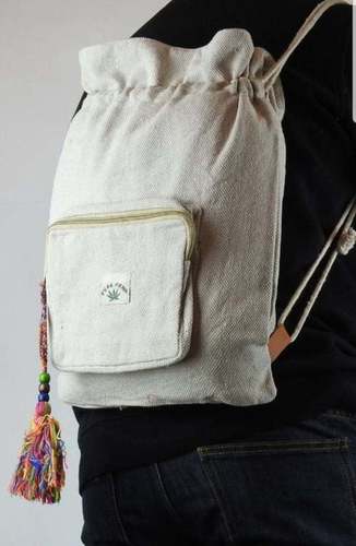 So Many Color Will Come Plain Organic Drawstring Backpack