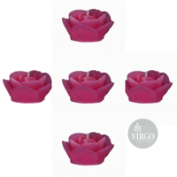 Rose Medium-Pink, Strawberry 5 piece