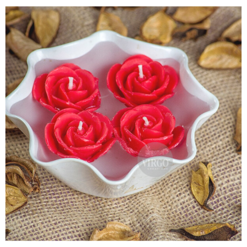 Rose Medium-Red,Tea Rose pack of 