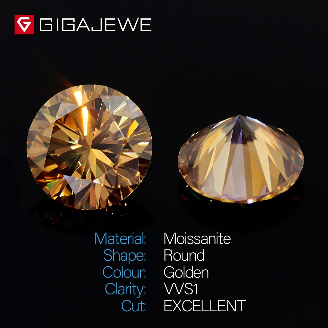 color moissanite diamond