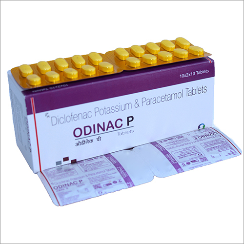 Diclofenac Potassium And Paracetamol Tablets