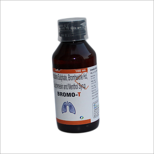 Bromhexine HCL Guaiphenesin And Menthol Syrup