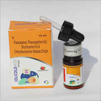 Paracetamol Phenylephrine HCL Bromhexine HCL And Chlorpheniramine Maleate Drop