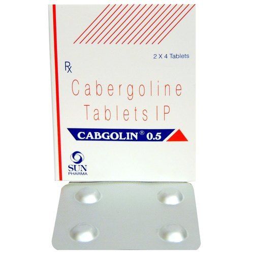 Cabgolin 0.5 Tablet(cabergoline 0.5 Mg) Ingredients: Cabergoline (0.5mg)